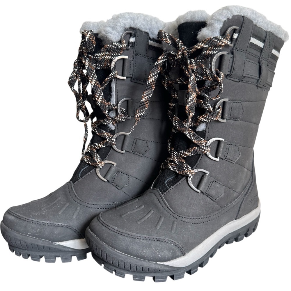 BearPaw Women’s NEW Desdemona Waterproof Lace up Boots Size 6